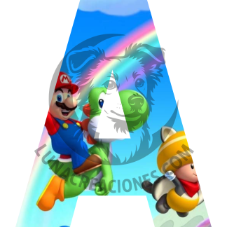 Banderín de Super Mario (imprimible)