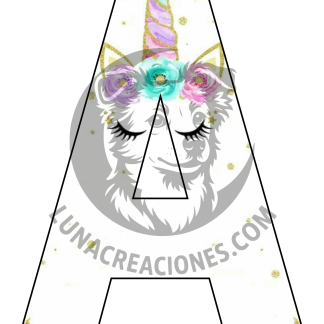 Banderín de Unicornio (imprimible)