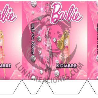 Plantilla Bolsita Barbie
