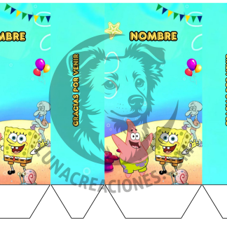 Plantilla Bolsita Bob esponja