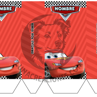 Plantilla Bolsita Cars