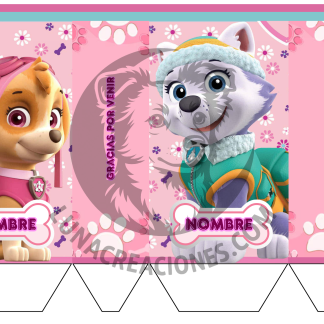 Plantilla Bolsita Patrulla canina