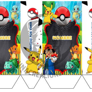 Plantilla Bolsita Pokémon