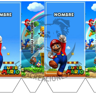 Plantilla Bolsita Super Mario